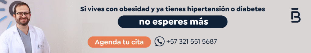 Cirugía bariátrica con el Dr. Felipe Bernal de Bogotá para reducir el riesgo cardiovascular