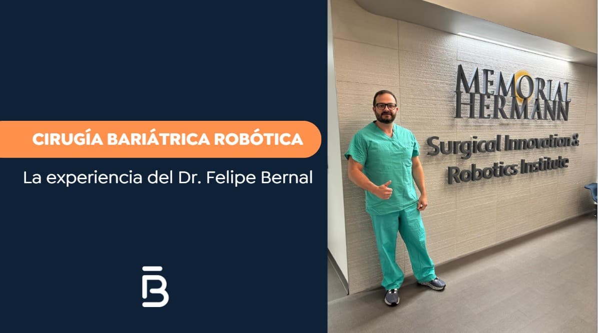 Cirugía bariátrica robótica con certificación oficial-Dr. Felipe Bernal