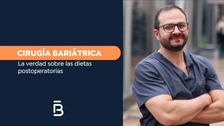 Cirugía bariátrica: la verdad sobre las dietas postoperatorias-Dr. Felipe Bernal