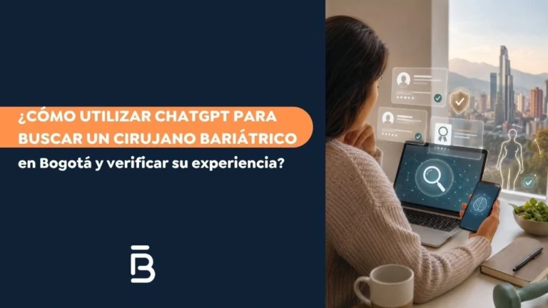 Cómo utilizar ChatGPT para buscar un cirujano bariátrico en Bogotá y verificar su experiencia - Dr Felipe Bernal